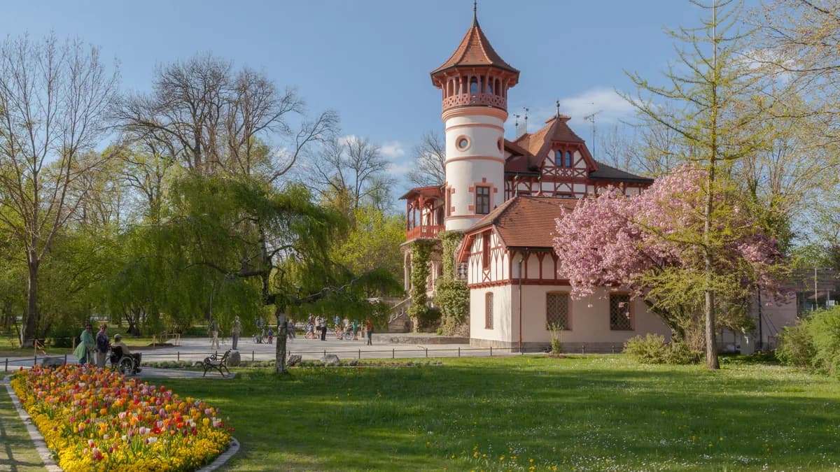 Stadtansicht von Herrsching am Ammersee