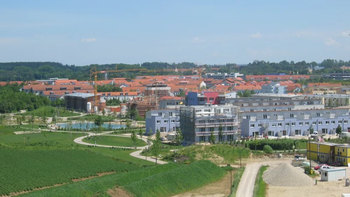 Stadtansicht von Poing
